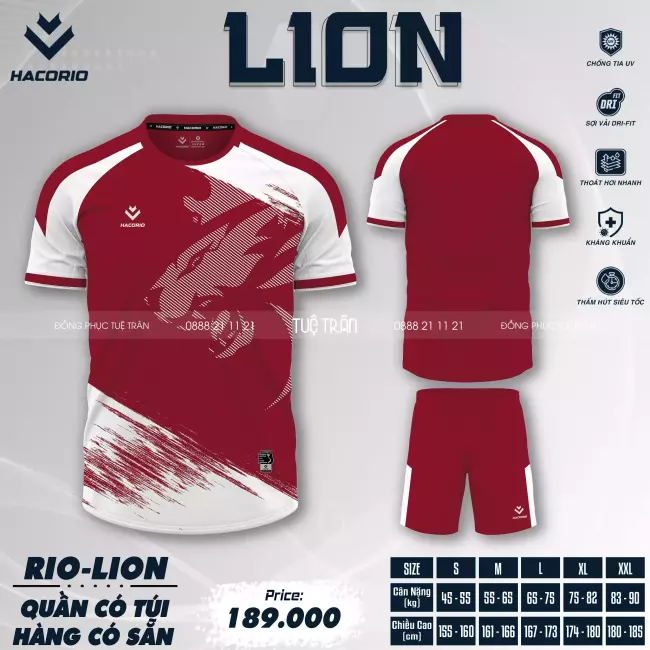 Quần áo bóng đá Hacorio Rio Lion