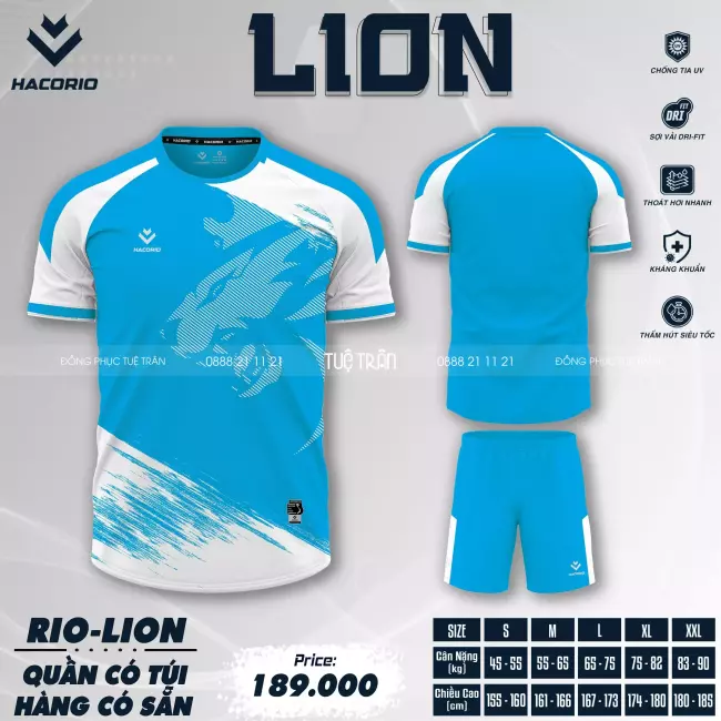 Quần áo bóng đá Hacorio Rio Lion