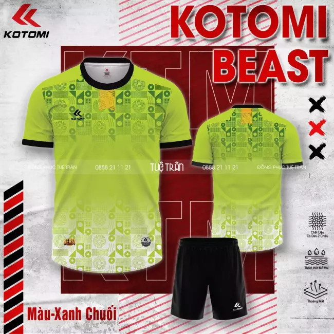 Quần áo bóng đá Kotomi Beast