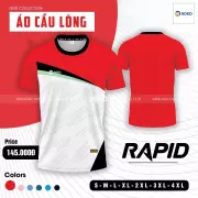 Áo cầu lông nam Roko Rapid