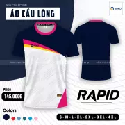 Áo cầu lông nam Roko Rapid