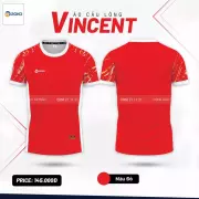 Áo cầu lông nữ Roko Vincent