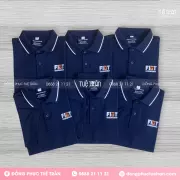 Đồng phục áo thun cổ trụ Công ty FIDT