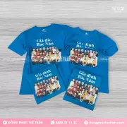 Đồng phục áo thun Gia đình Bác Năm