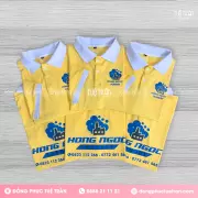 Đồng phục áo thun polo Giặt ủi Hồng Ngọc