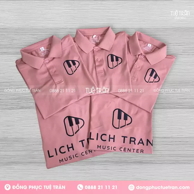 Đồng phục áo thun Lịch Trần Music Center