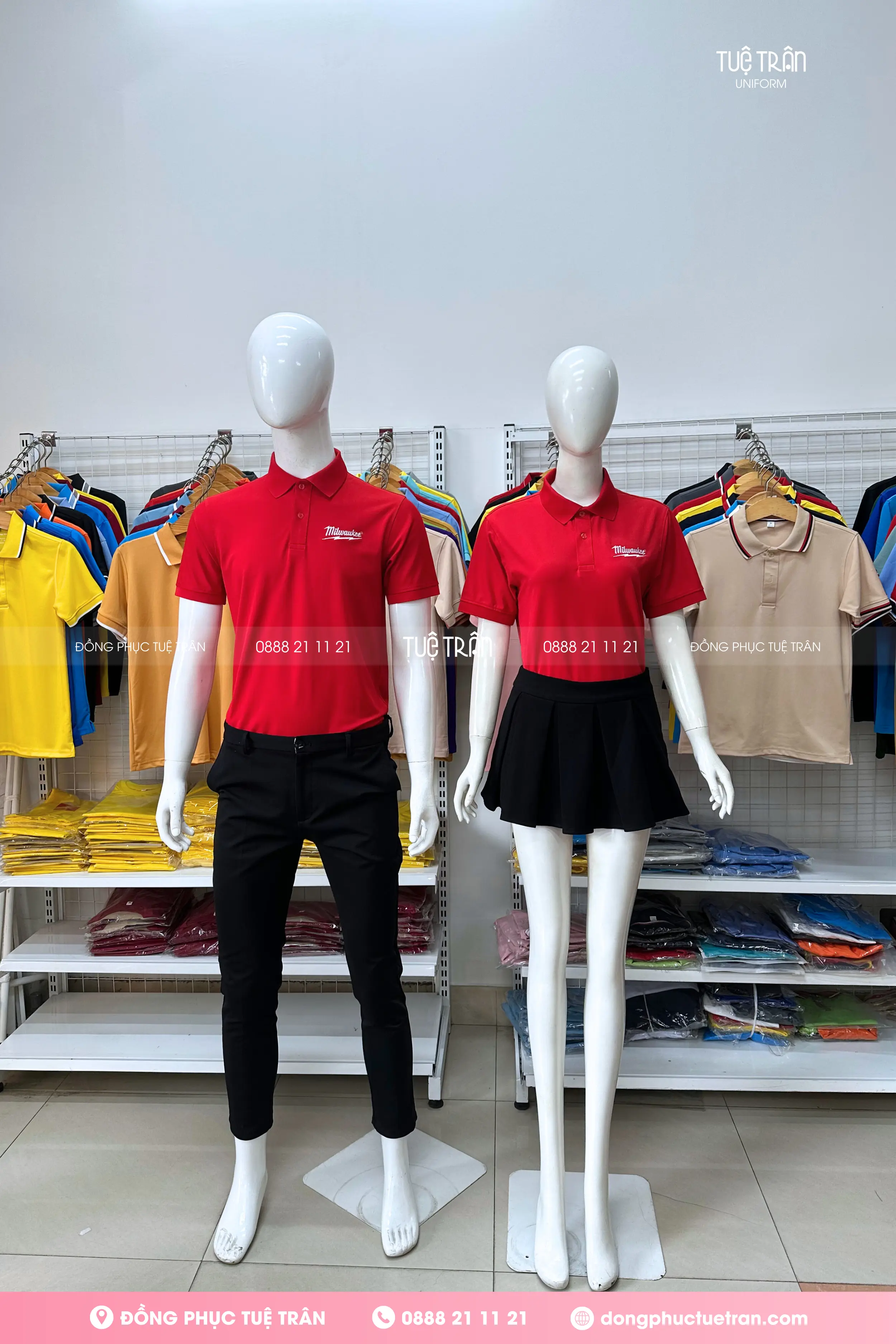 Đồng phục áo thun Công ty Milwaukee