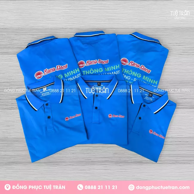 Đồng phục áo thun Công ty Đèn Rạng Đông