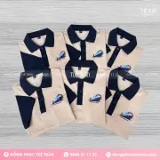 Đồng phục áo thun cổ trụ Công ty Shin Woo Tech