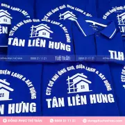 Đồng phục áo thun Công ty xây dựng Tân Liên Hưng