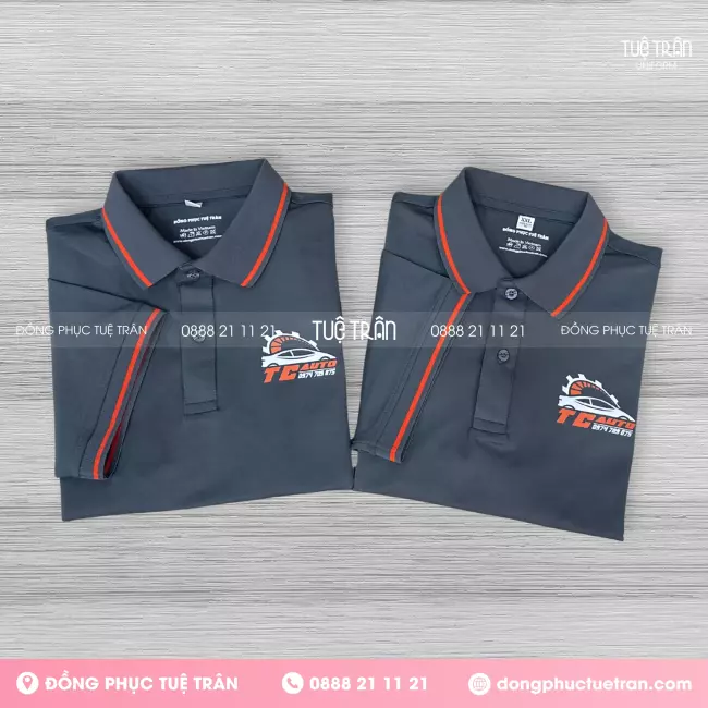 Đồng phục áo thun TC Auto Service Center