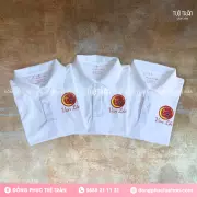 Đồng phục áo thun cổ trụ Trầm hương Vạn Lộc