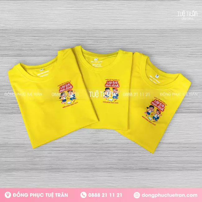 Đồng phục áo lớp Trường TH Phước Tân