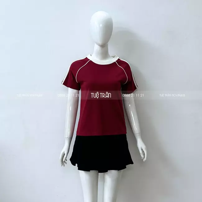 Áo Baby Tee Raglan
