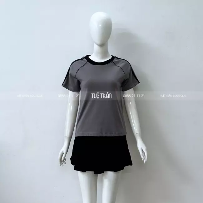Áo Baby Tee Raglan