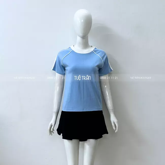 Áo Baby Tee Raglan